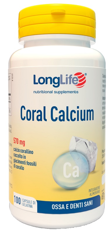 LONGLIFE CORAL CALCIUM 100 CAPSULE - Farmaunclick.it