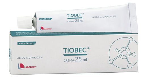 TIOBEC CREMA ACIDO LIPOICO 5% 25 ML - Farmaunclick.it