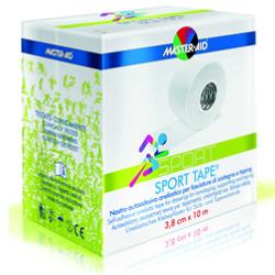 NASTRO AUTOADESIVO ANELASTICO PER FASCIATURE DI SOSTEGNO E TAPING MASTER-AID SPORT 3,8X10 - Farmaunclick.it