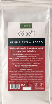HENNE EXTRA ROSSO 100G - Farmaunclick.it