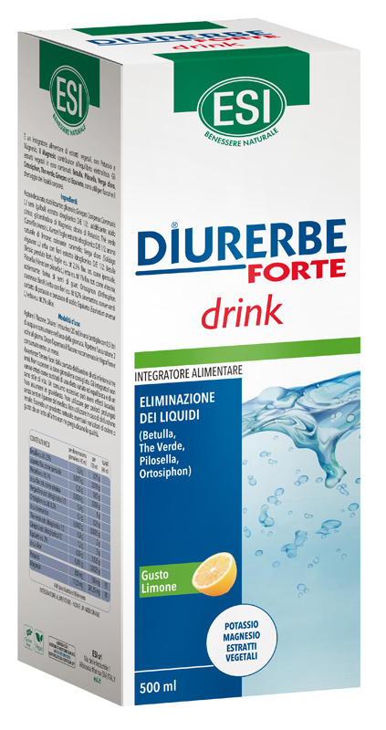 ESI DIURERBE FORTE DRINK LIMONE 500 ML - Farmaunclick.it
