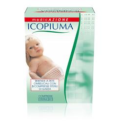 ICOPIUMA BENDA A COMPRESSIONE FISIOLOGICA RETE OMBELICALE CON GARZE STERILI 1 PEZZO - Farmaunclick.it