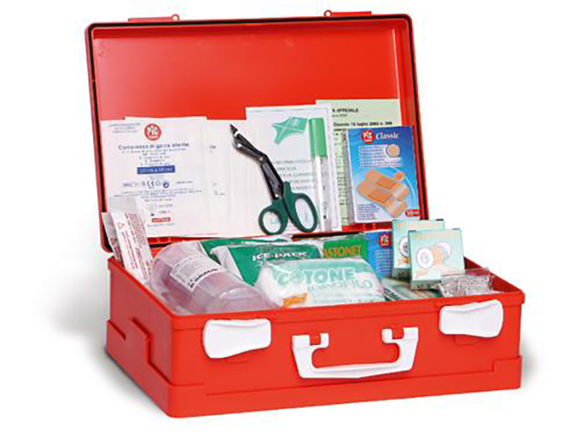 PACCHETTO DI MEDICAZIONE REINTEGRO DEL PACCO BASE COMPLETO ALLEGATO1 DM 388 DEL 15/07/2003 - Farmaunclick.it