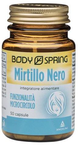 BODY SPRING MIRTILLO NERO 50 CAPSULE - Farmaunclick.it