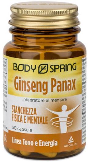 BODY SPRING GINSENG 50 CAPSULE - Farmaunclick.it