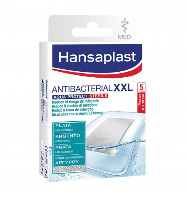 HANSAPLAST MED AQUA PROTECT WOUND CARE MEDICAZIONE 80X100 CM 5 PEZZI - Farmaunclick.it