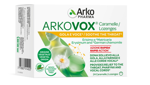 ARKOVOX MENTA/EUCALIPTO 24 CARAMELLE - Farmaunclick.it