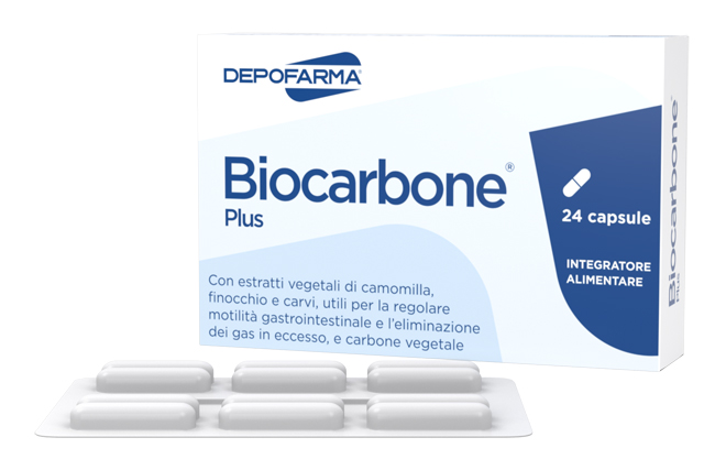 BIOCARBONE PLUS 24 CAPSULE - Farmaunclick.it