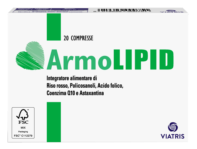 ARMOLIPID 20 COMPRESSE - Farmaunclick.it