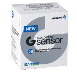 STRISCE MISURAZIONE GLICEMIA GLUCOCARD G SENSOR 25 PEZZI - Farmaunclick.it