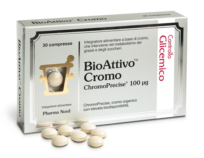 BIOATTIVO CROMO 30 COMPRESSE - Farmaunclick.it