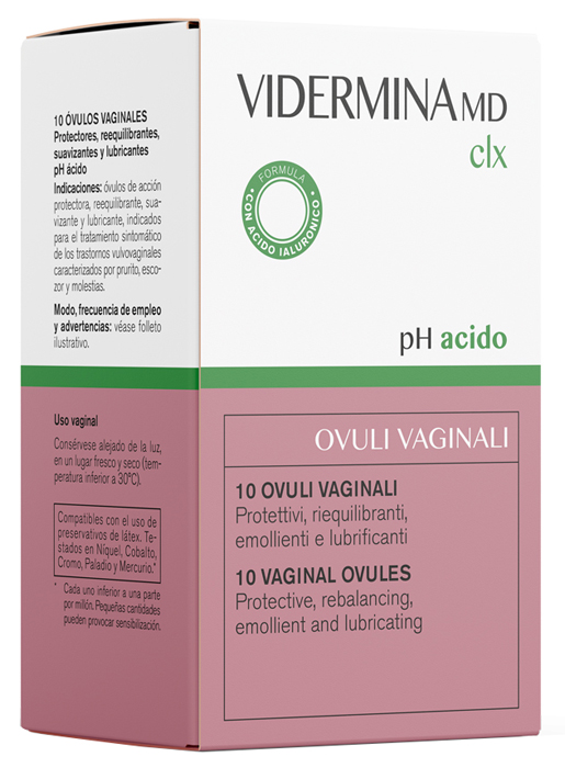 VIDERMINA CLX OVULI 10 PEZZI MD - Farmaunclick.it