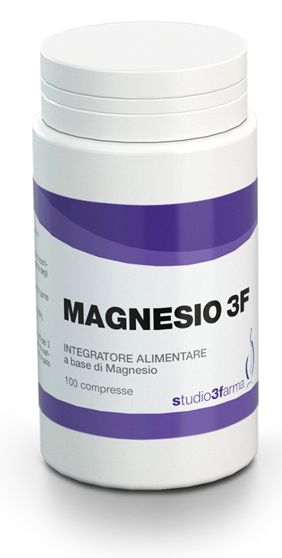 MAGNESIO 3F 100 COMPRESSE - Farmaunclick.it