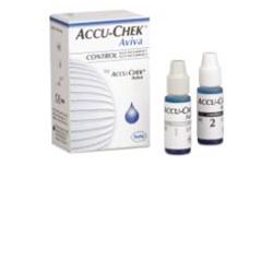 SOLUZIONE DI CONTROLLO PER TEST GLICEMIA ACCUCHEK AVIVA CONTROL SOL - Farmaunclick.it