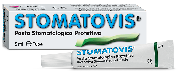 PASTA STOMATOLOGICA PROTETTIVA STOMATOVIS STOMATITI AFTOSE 5 ML - Farmaunclick.it