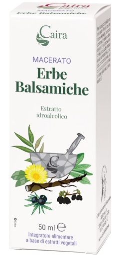 CAIRA MACERATO ERBE BALSAMICHE ESTRATTO IDROALCOLICO GOCCE 50 ML - Farmaunclick.it