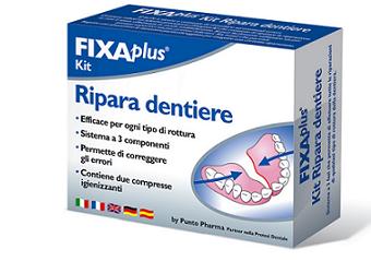 RIPARA DENTIERE KIT FIXAPLUS - Farmaunclick.it