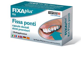 CEMENTO PROVVISORIO PER PONTI FIXAPLUS KIT 1 PEZZO - Farmaunclick.it