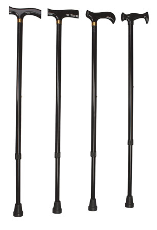 BASTONE IN ALLUMINIO REGOLABILE CON MANICO T - Farmaunclick.it