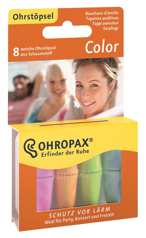 OHROPAX TAPPI AURICOLARE COLOR 8 PEZZI - Farmaunclick.it