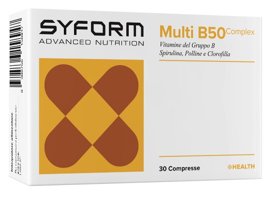 MULTI B50 COMPLEX 30 COMPRESSE DA 1200 MG - Farmaunclick.it
