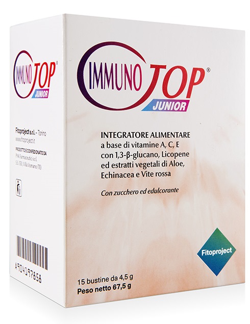 IMMUNOTOP JUNIOR 15 BUSTINE 4,5 G - Farmaunclick.it