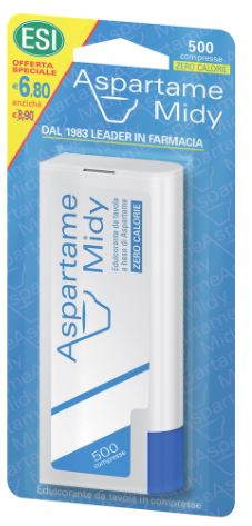 ESI ASPARTAME MIDY 500 COMPRESSE OFFERTA SPECIALE - Farmaunclick.it