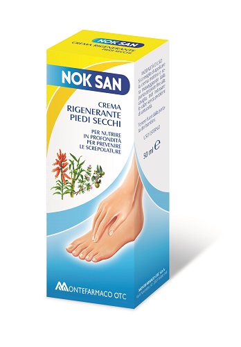 NOK SAN CREMA RIGENERANTE PIEDI SECCHI 50 ML - Farmaunclick.it