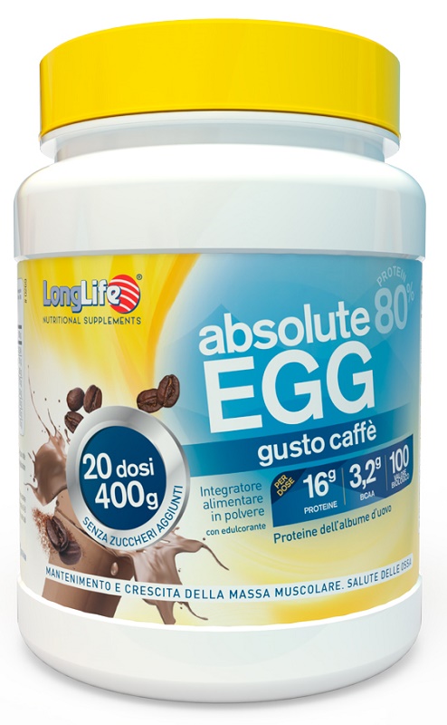 LONGLIFE ABSOLUTE EGG CAFFE 400 G - Farmaunclick.it