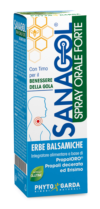 SANAGOL SPRAY FORTE ERBE BALSAMICHE 20 ML - Farmaunclick.it