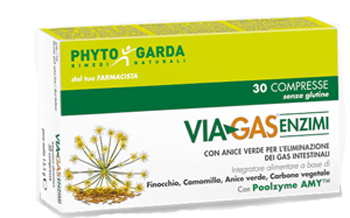 VIAGAS ENZIMI 30 COMPRESSE - Farmaunclick.it