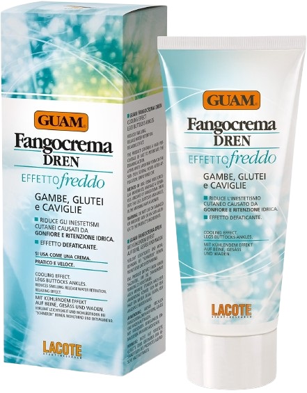 GUAM FANGOCREMA DREN EFFETTO FREDDO 200 ML - Farmaunclick.it