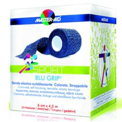 BENDA ELASTICA AUTOBLOCCANTE MASTER-AID BLUGRIP 8X4,5 - Farmaunclick.it