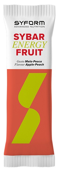 SYBAR ENERGY FRUIT BARRETTA MELA-PESCA 40 G - Farmaunclick.it