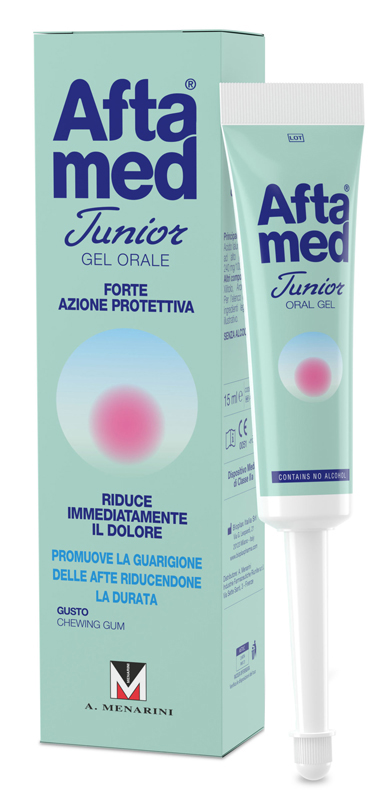 GEL AFTAMED JUNIOR ACIDO IALURONICO 15 ML - Farmaunclick.it
