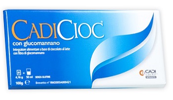 CADICIOC TAVOLETTA LATTE CON GLUCOMANNANO 100 G - Farmaunclick.it