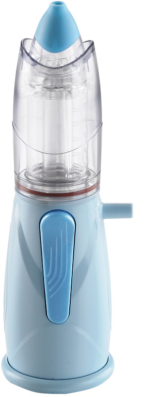 AEROSOL PER ALTE VIE RESPIRATORIE RINOWASH COLORE AZZURRO CON CAMPANA UNIVERSALE - Farmaunclick.it