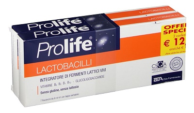 PROLIFE LACTOBACILLI DUE CONFEZIONI DA 7 FLACONCINI DA 8 ML - Farmaunclick.it