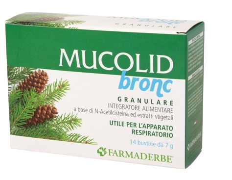 MUCOLID BRONC GRANULI 14 BUSTINE DA 7 G - Farmaunclick.it