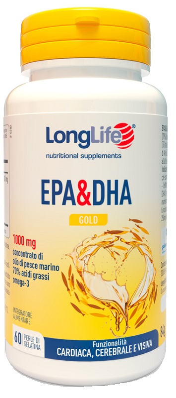 LONGLIFE EPA DHA GOLD 60 PERLE - Farmaunclick.it