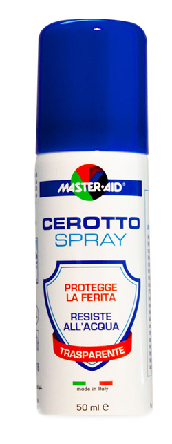 CEROTTO SPRAY MASTER-AID FLACONE 50ML CIRCA 80 APPLICAZIONI - Farmaunclick.it