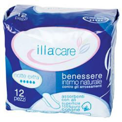 ILLA CARE ASSORBENTE NOTTE EXTRA 12 PEZZI - Farmaunclick.it