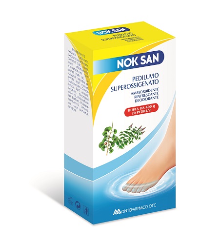 NOK SAN PEDILUVIO SUPEROSSIGENATO 400 G - Farmaunclick.it