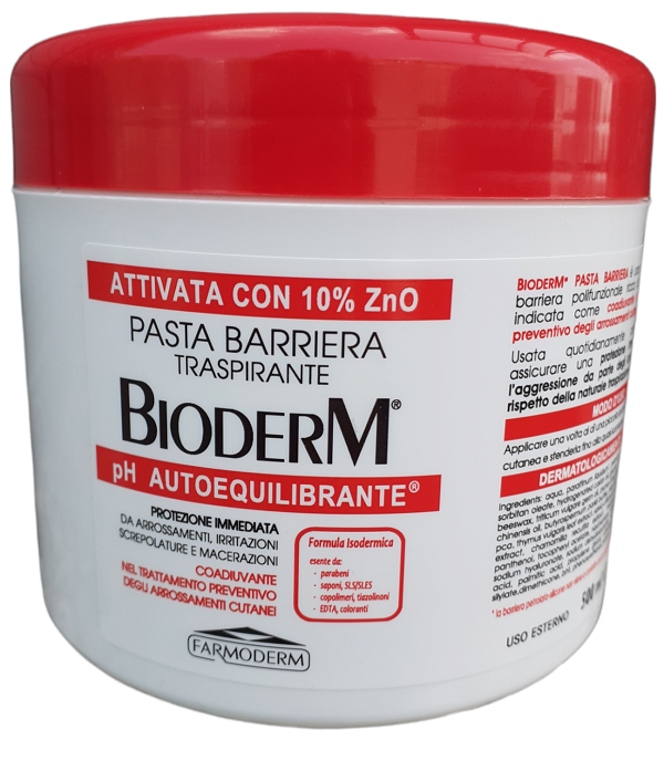 BIODERM PASTA BARRIERA ZINCO 500 ML - Farmaunclick.it