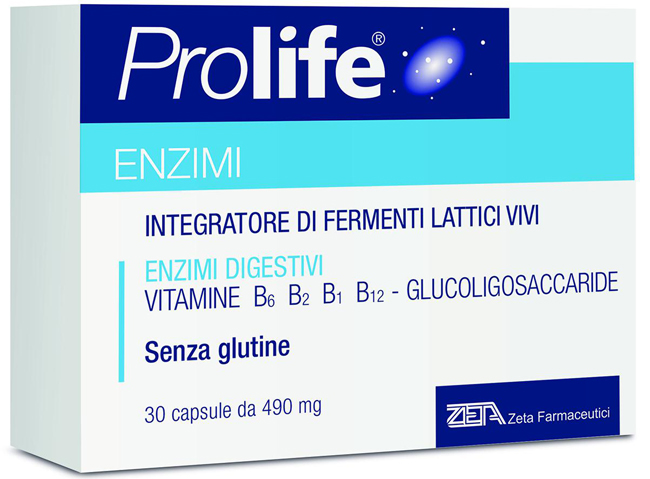 PROLIFE ENZIMI 30 CAPSULE - Farmaunclick.it