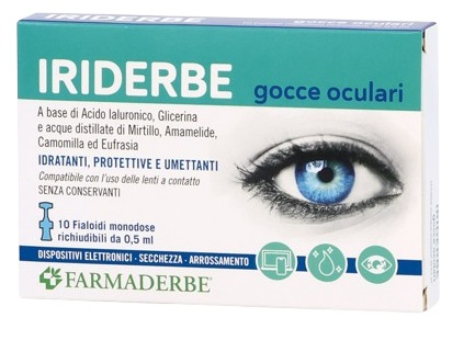 IRIDERBE GOCCE OCULARI MONODOSI 10 FLACONCINI DA 0,5ML - Farmaunclick.it