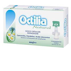 OCTILIA NATURAL GOCCE OCCHI IRRITATI E ARROSSATI 10 FLACONCINI MONODOSE 0,5 ML - Farmaunclick.it