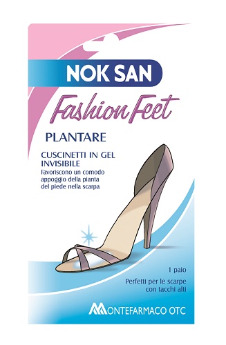 NOK SAN FASHION CUSCINETTO GEL PLANTARE - Farmaunclick.it