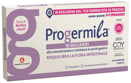 PROGERMILA 10 MILIARDI 6 FLACONCINI 10 ML - Farmaunclick.it