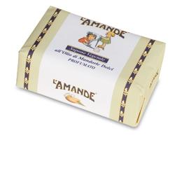 L'AMANDE MARSEILLE SAPONE VEGETALE OLIO MANDORLE DOLCI 200 G - Farmaunclick.it